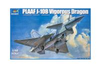 02848 Trumpeter Китайский истребитель J-10B Vigorous Dragon (1:48)