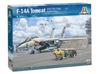 1414 Italeri Американский реактивный многоцелевой истребитель F-14 Tomcat (1:72)