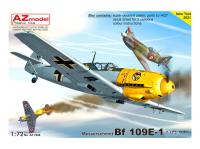 AZ7698 AZ Model Немецкий истребитель Bf-109 E-1 "JG.27" (1:72)