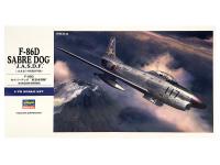 01579 Hasegawa Перехватчик ВВС Японии F-86D Saber Dog J.A.S.D.F. Intercepter (1:72)