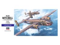 01547 Hasegawa Амерниканский бомбардировщик B-25H Mitchell (1:72)