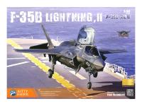 KH80102+ Kitty Hawk Многоцелевой истребитель F-35b Lightning II Version 3.0 (1:48)