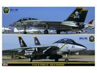 52146 Hasegawa Палубный истребитель F-14A/B Tomcat "Jolly Rogers" (2в1) (1:72)