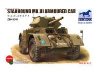 ZB48001 Bronco Бронеавтомобиль Staghound MK.III (1:48)