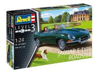 07687 Revell Автомобиль Jaguar E-Type Roadster (1:24)