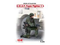 24104 ICM Боец группы S.W.A.T. №4 (1:24)