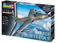 03908 Revell Британский истребитель Hawker Hunter FGA.9 "British Legends 1918-2018" (1:72)