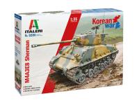 6586 italeri Американский средний танк M4A3E8 Sherman Корейская война (1:35)