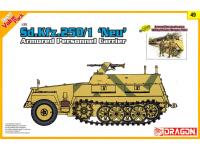 9149 Dragon БТР Sd.Kfz.250/1 "NEU" и солдаты бронитанковой разведки дивизии «Викинг» (4 фигуры)