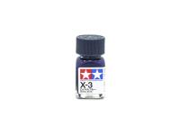 X-3 Royal Blue gloss, enamel paint 10 ml. (Королевский синий глянцевый) Tamiya 80003