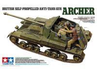 35356 Tamiya Английское самоходное противотанковое орудие Archer, с тремя фигурами (1:35)