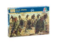 6099 Italeri Немецкие солдаты. Африканский корпус, 48 фигур (1:72)