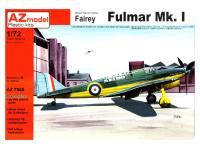 AZ7565 AZ Model Британский палубный истребитель Fairey Fulmar Mk.I (1:72)