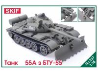 SK-237 SKIF Средний танк 55А с БТУ-55 (1:35)