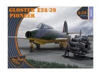 CP72001 Clear Prop Британский экспериментальный самолёт Gloster E28/39 Pioneer (1:72)