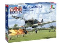 2802 Italeri Английский истребитель Hurricane Mk.I (1:48)