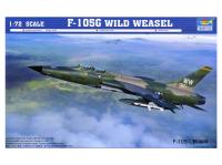 01618 Trumpeter Американский истребитель-бомбардировщик F-105G Wild Weasel (1:72)