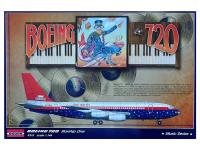 Rod315 Roden Реактивный авиалайнер Boeing 720 Starship One (1:144)