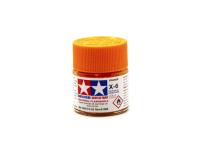 X-6 Orange gloss, acrylic paint mini 10 ml. (Оранжевый глянцевый) Tamiya 81506