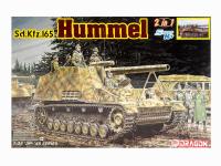 6935 Dragon Немецкая САУ Sd.Kfz.165 Hummel раннего/позднего производства (2 в 1) (1:35)