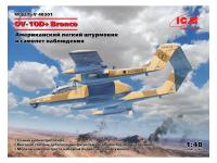 48301 ICM Лёгкий штурмовик и самолет наблюдения OV-10D+ Bronco (1:48)