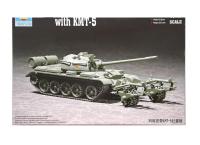 07283 Trumpeter Советский средний танк 55 с КТМ-5 (1:72)