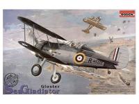 Rod405 Roden Британский истребитель-биплан Gloster Sea Gladiator (1:48)