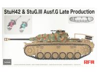 RM-5086 RFM Немецкая САУ StuH 42 и StuG.III Ausf.G (1:35)