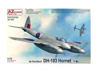 AZ7651 AZ Model Британский истребитель DH-103 Hornet F Mk.I/F.1 (1:72)