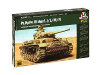 15757 Italeri Танк Pz.Kpfw.III Ausf. J/L/M/N (1:56)