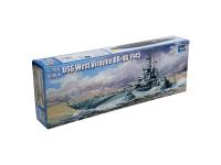 05772 Trumpeter Линейный корабль USS West Virginia BB-48 1945 (1:700)