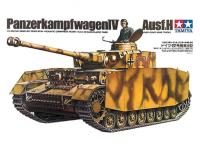 35054 Tamiya Немецкий средний танк Panzerkampfwagen IV Ausf H с фигурой танкиста (1:35)