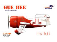 DW48026 Dora Wings Гоночный самолет Gee Bee (1:48)