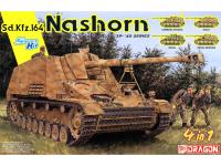 6459 Dragon Немецкая САУ Sd.Kfz.164 Nashorn (4 в 1) (1:35)