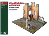 36028 MiniArt Деревская диорама с фонтаном (1:35)