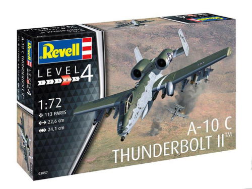 03857 Revell Американский штурмовик A-10 C Thunderbolt II(1:72)