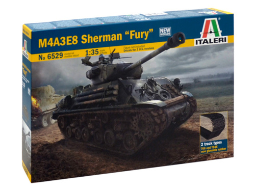 6529 Italeri Танк M4A3E8 Sherman "Fury" (1:35)