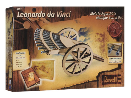 00510 Revell Сборная модель «Многоствольный пистолет Леонардо да Винчи» (1:16)
