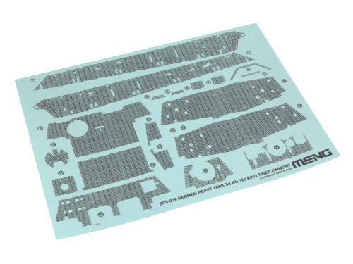 SPS-052 Meng Декали циммерит Sd.Kfz.171 Panther Ausf. A Late Тип 3 (1:35)