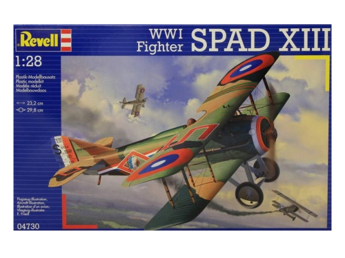 04730 Revell Французский истребитель SPAD XIII WWI Fighter Aircraft (1:28)