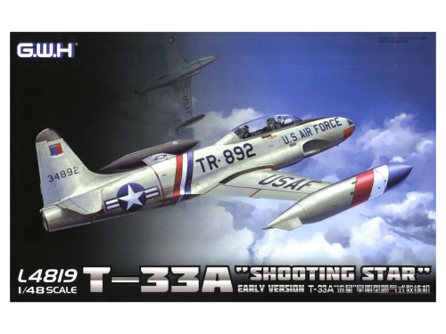 L4819 G.W.H. Американский УТС T-33A "Shooting Star" (Ранняя версия) (1:48)