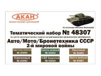 48307 АКАН Авто/мото/бронетехника СССР 2-й мировой войны.
