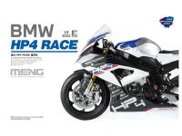 MT-004S Meng Мотоцикл BMW HP4 Race (Pre-colored Edition) (1:9)