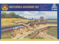 6030 Italeri Набор аксеесуаров для создания диорамы. Оборонительные сооружения, Наполеоника (1:72)