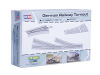 82909 HobbyBoss Набор: жд-рельсы German Railway Turnout (1:72)