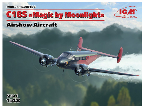 48186 ICM C18S Magic by Moonlight, Американский демонстрационный самолет (1:48)