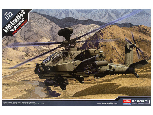 12537 Academy Вертолет AH-64 Британской армии. Афганистан (1:72)