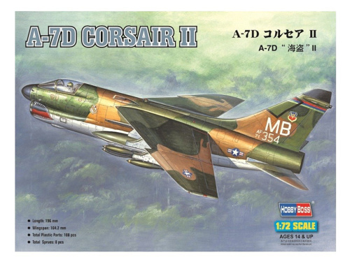 87203 Hobby Boss Самолёт A-7D Corsair II (1:72)