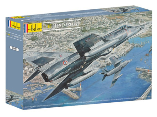 80412 Heller Самолёт Dassault Etendard IV P (1:48)