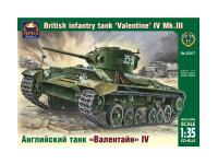 35017 ARK Models Английский пехотный танк "Валентайн" IV (1:35)